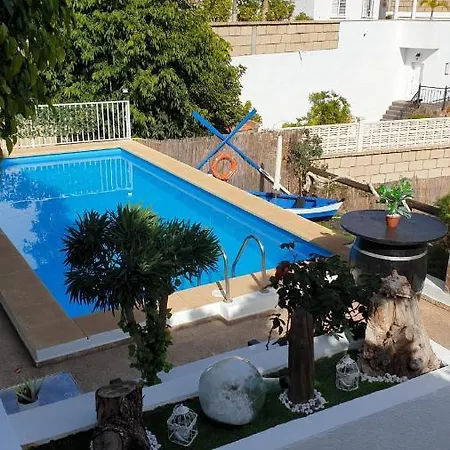 Casa Reina Del Atlantico ,piscina Privada Wifi Feriehus *